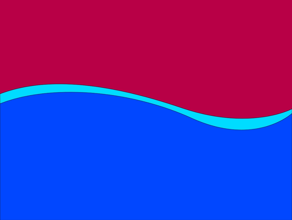 Hintergrundbild Welle rot-blau